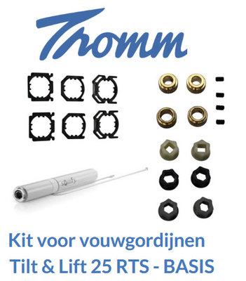 vouwgordijnkit basis
